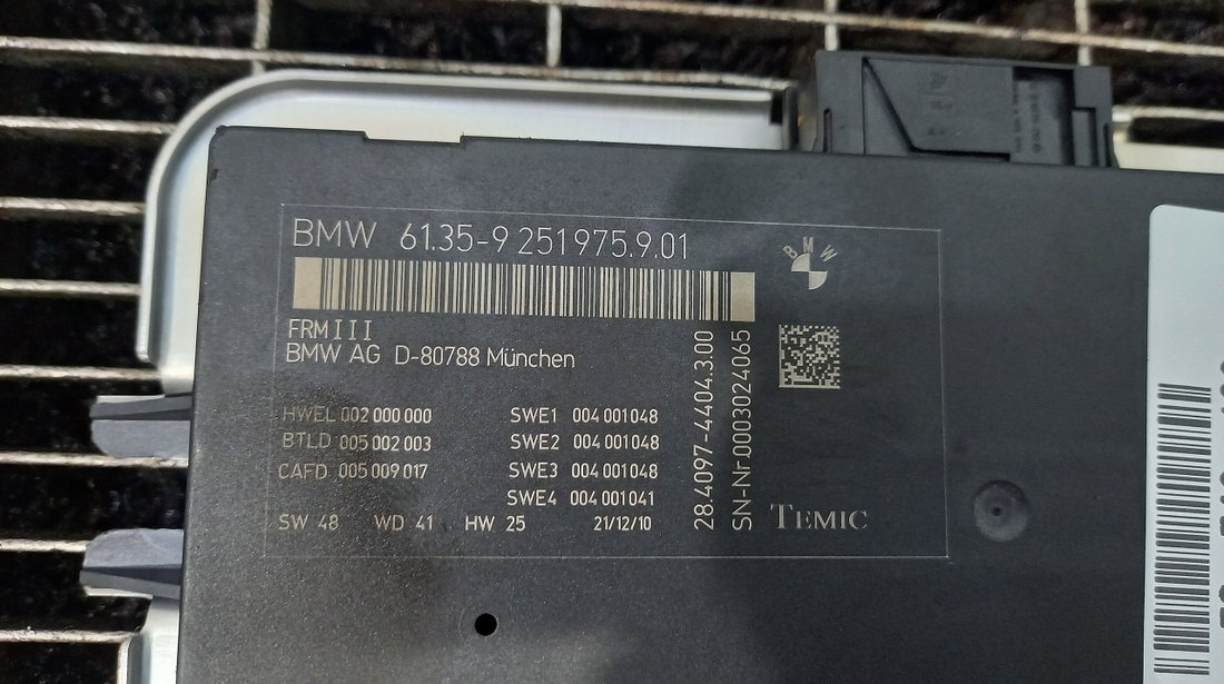 MODUL LUMINI BMW SERIA 5 F 11 SERIA 5 F 11 - (2010 2014)