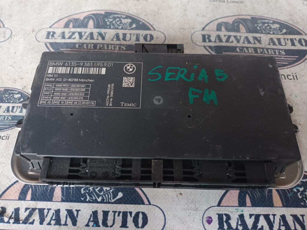 Modul lumini BMW Seria 5 F11, 938369501