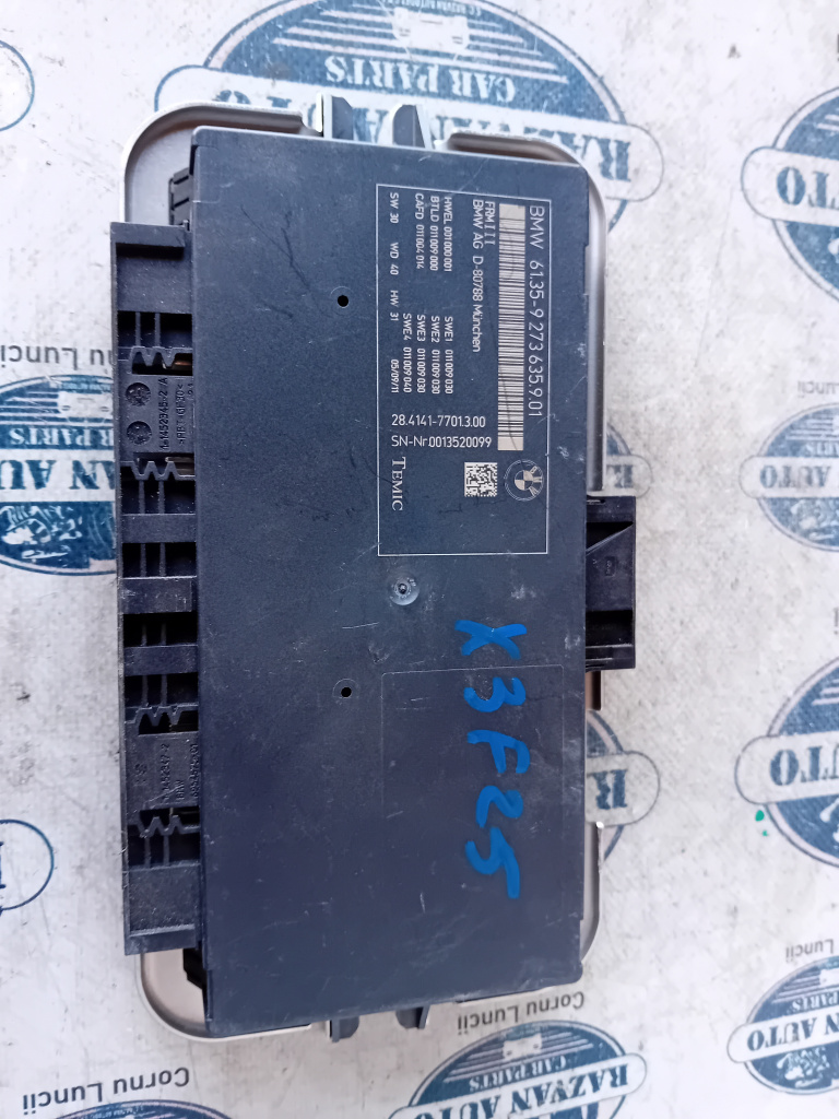 Modul lumini BMW X3 F25 2012, 9273635901