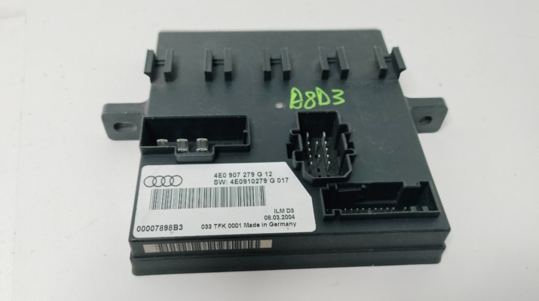 Modul lumini bord(Bordnetz) Audi A8 D3 3.0 TDI 2004 ASB OEM 4E0907279G