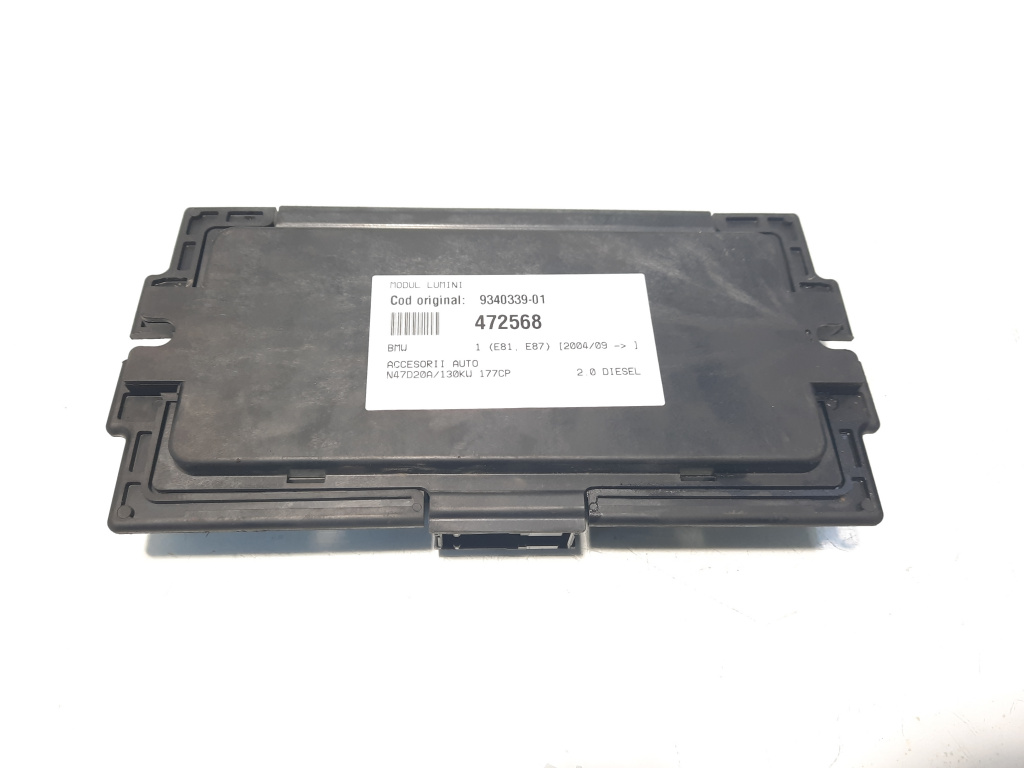 Modul lumini, cod 9340339-01, Bmw 1 (E81, E87) (id:472568)