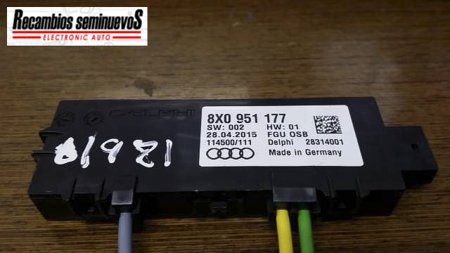 Modul lumini INTERIOR AUDI Q7 8X0 951 177 / 8X09511778X0 951 177 / 8X0951177