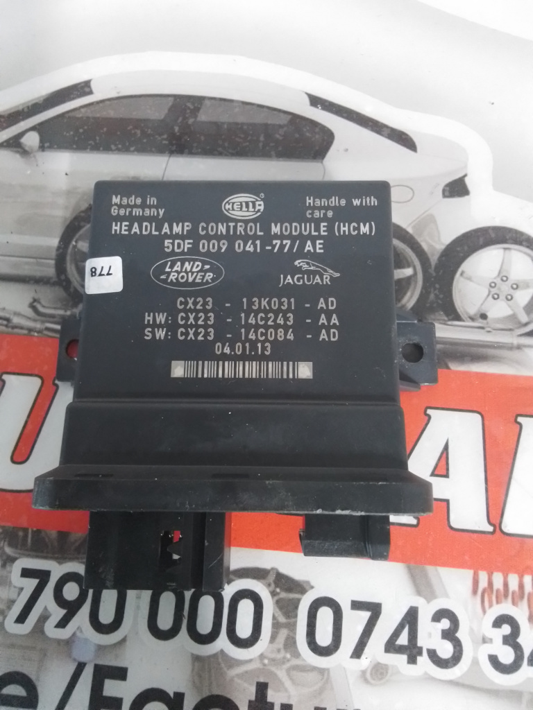 Modul lumini Jaguar XF (2008-2015) [X250] 3.0 Motorina 2013, 5DF00904177AE