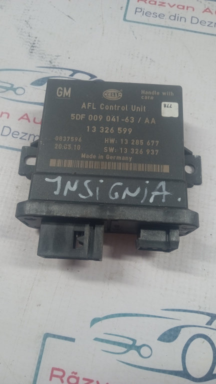 Modul lumini Opel Insignia A 2011, 13326599