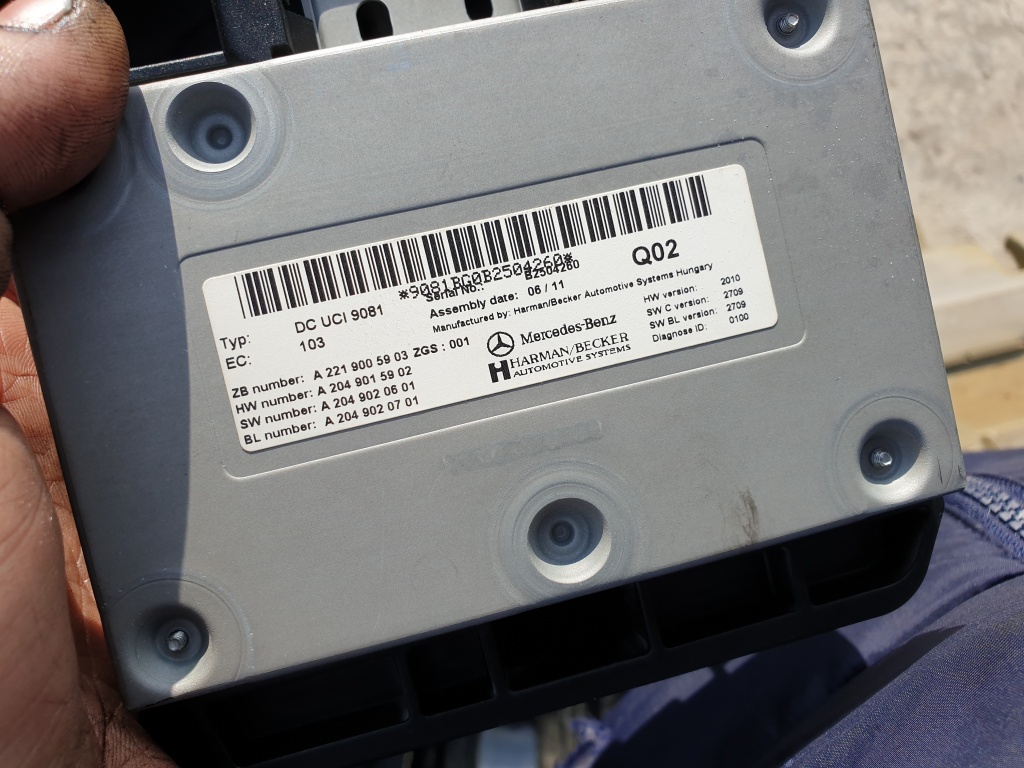 Modul Media Mercedes E Class w212 A2219005903 an 2011