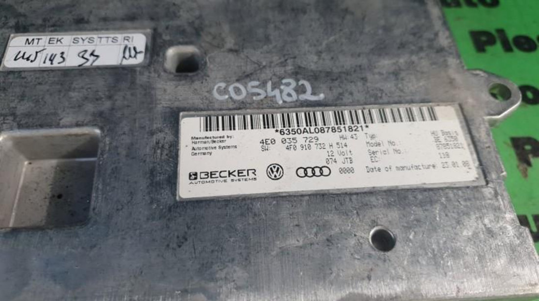 Modul mmi Audi A6 (2004-2011) [4F2, C6] 4e0035729
