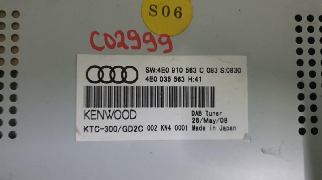 Modul mmi Audi A8 (2002-2009) [4E_] 4e0910563c