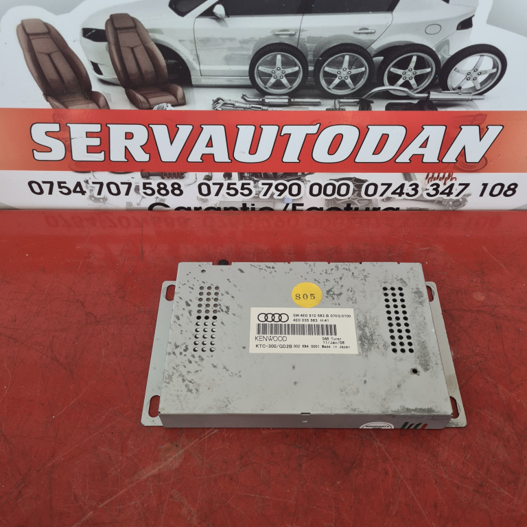 Modul MMI Audi A8 (2002-2009) [4E] D3 3.0 Motorina 2008, 4E0910563B