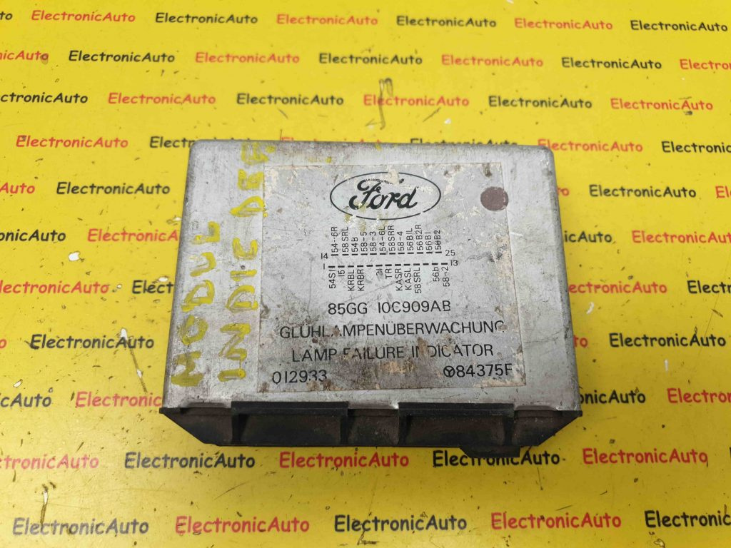 Modul Monitorizare Becuri Ford Scorpio, 85GG10C909AB, 012933, 84375F
