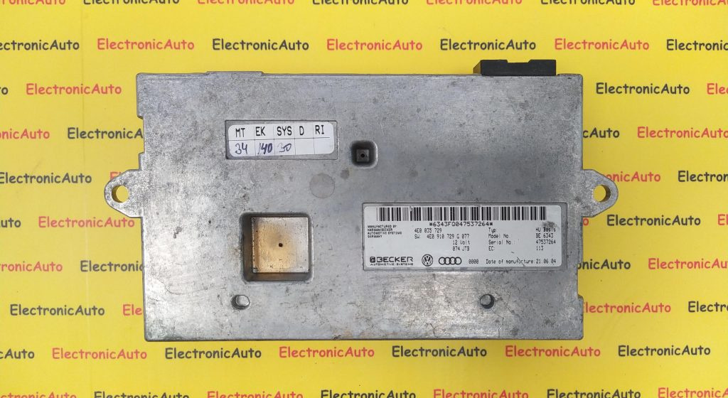 Modul Multimedia Audi A6 S6 C6, 4E0035729, 4E0910729G