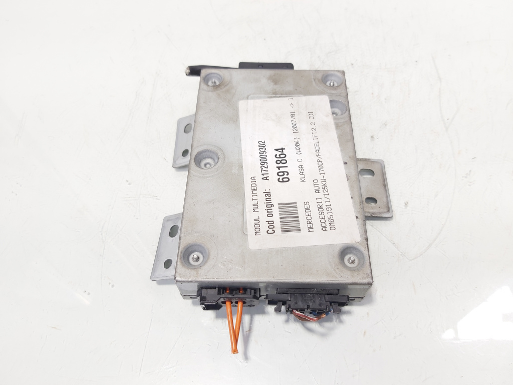 Modul multimedia, cod A1729009302, Mercedes Clasa C (W204) (id:691864)