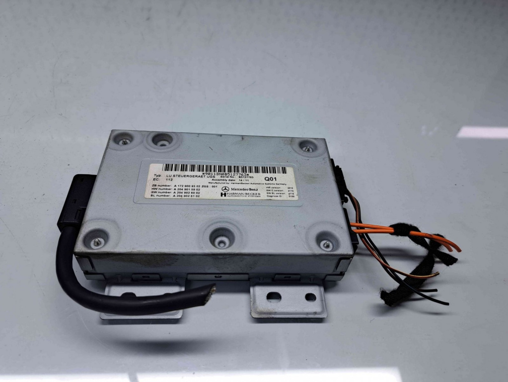 Modul multimedia Mercedes Clasa C (W204) [Fabr 2007-2014] A1729009302