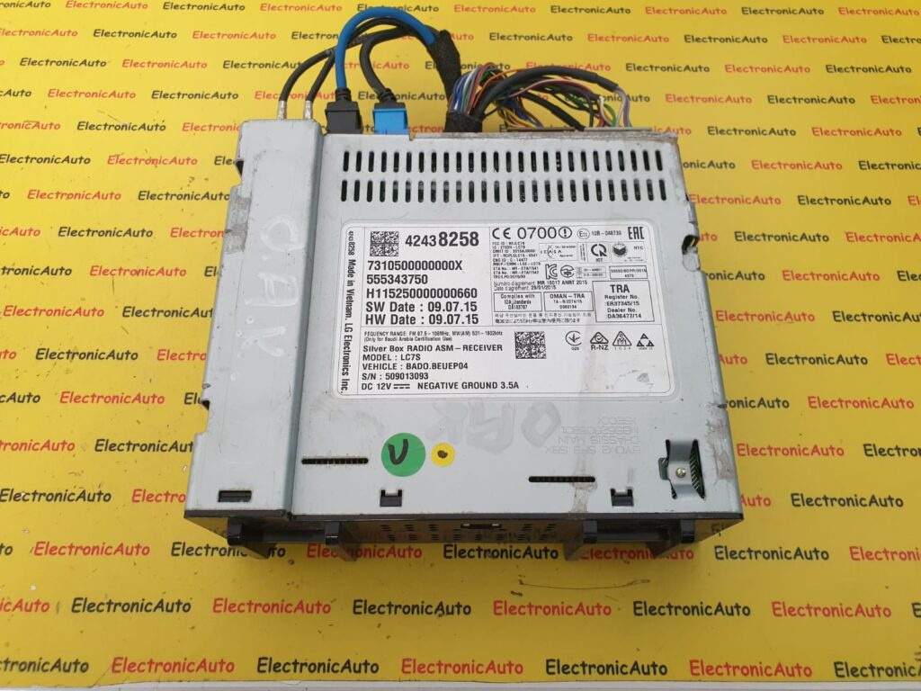 Modul Multimedia Opel Astra K, 55534375, 42438258