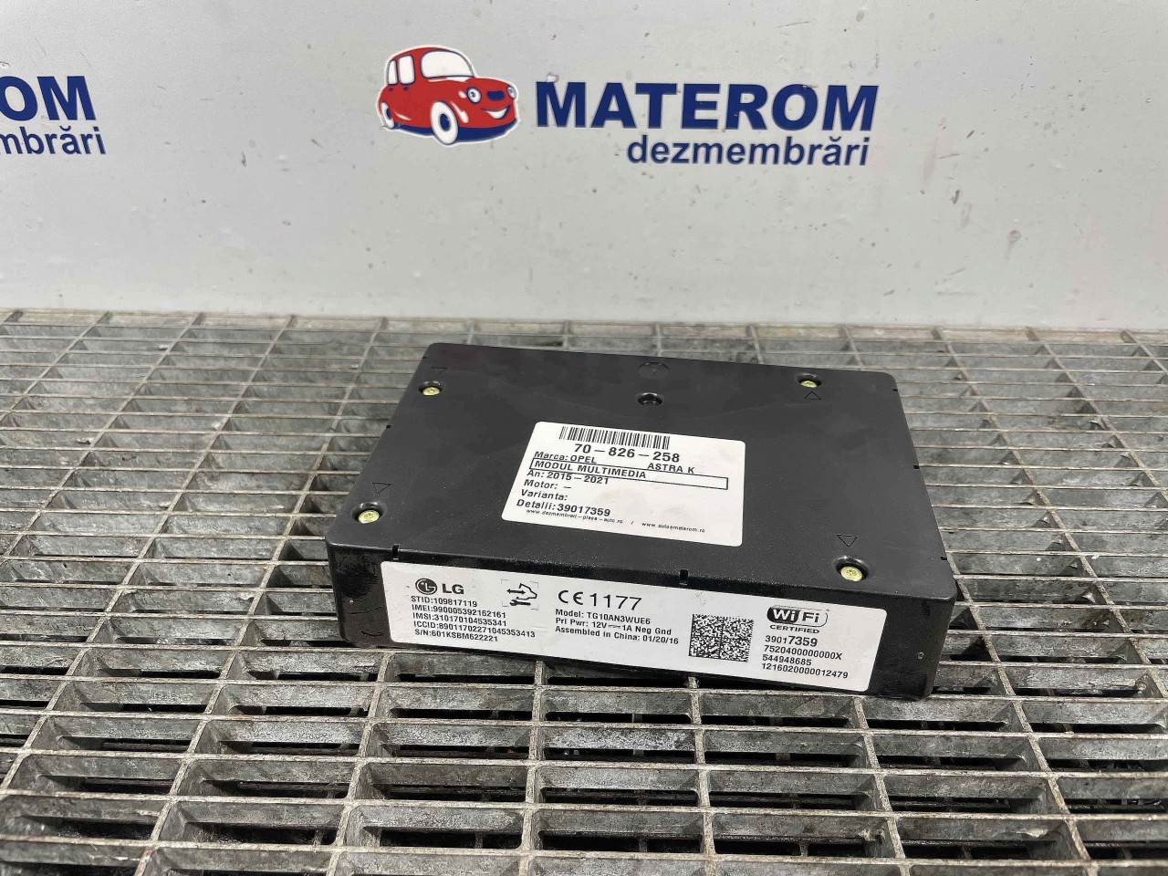 MODUL MULTIMEDIA OPEL ASTRA K ASTRA K - - (2015 2021)