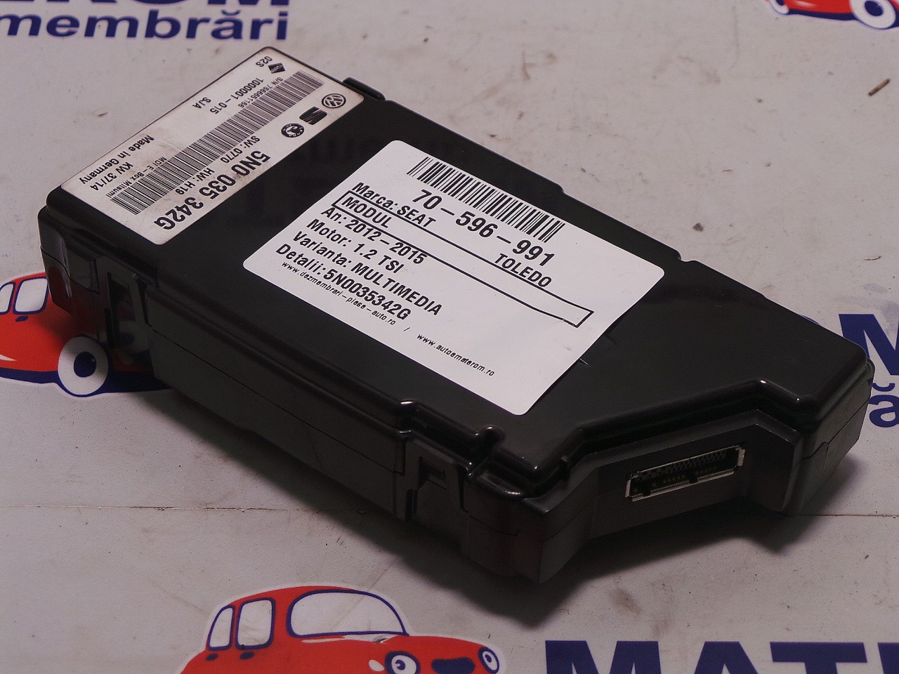 MODUL MULTIMEDIA SEAT TOLEDO 1.2 TSI - (2012 2019)