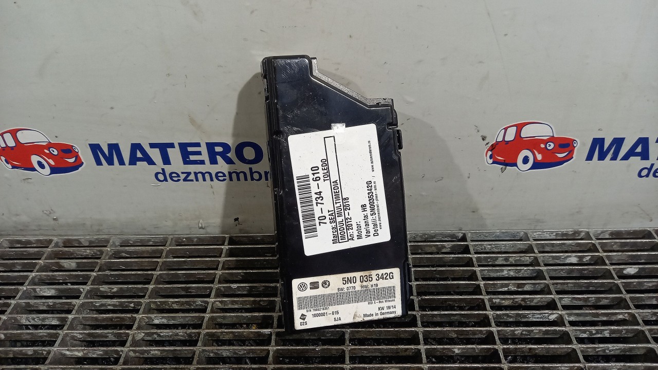 MODUL MULTIMEDIA SEAT TOLEDO - - (2012 2019)