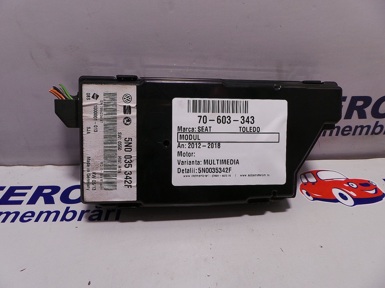MODUL MULTIMEDIA SEAT TOLEDO TOLEDO - - (2012 2019)