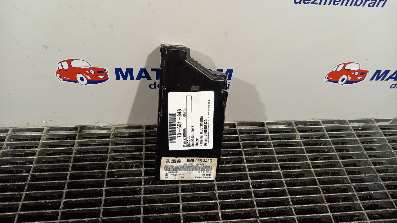 MODUL MULTIMEDIA SKODA RAPID RAPID - - (2012 2017)
