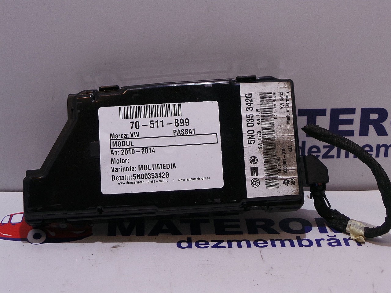 MODUL MULTIMEDIA VW PASSAT PASSAT - - (2010 2014)