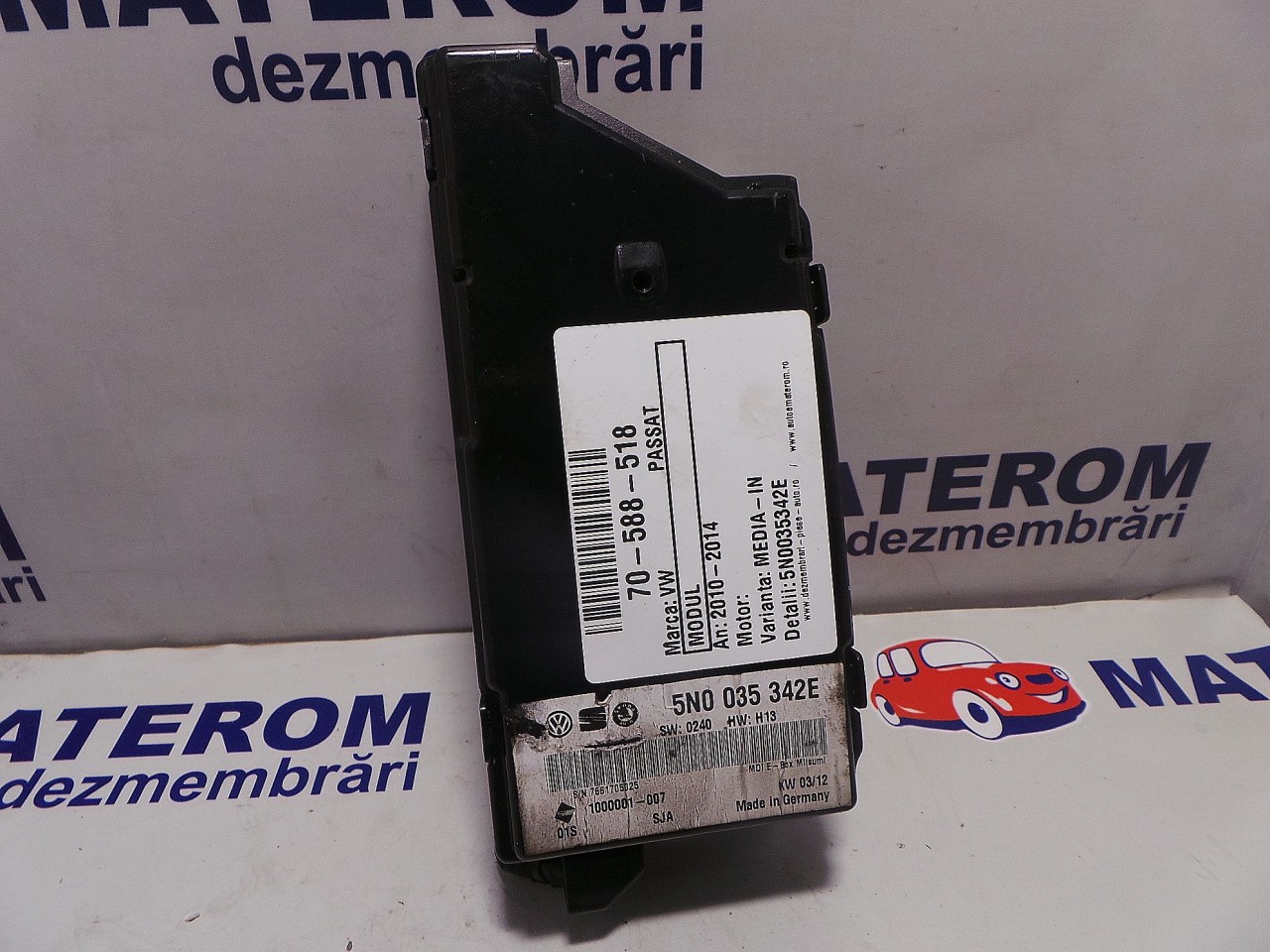 MODUL MULTIMEDIA VW PASSAT PASSAT - - (2010 2014)