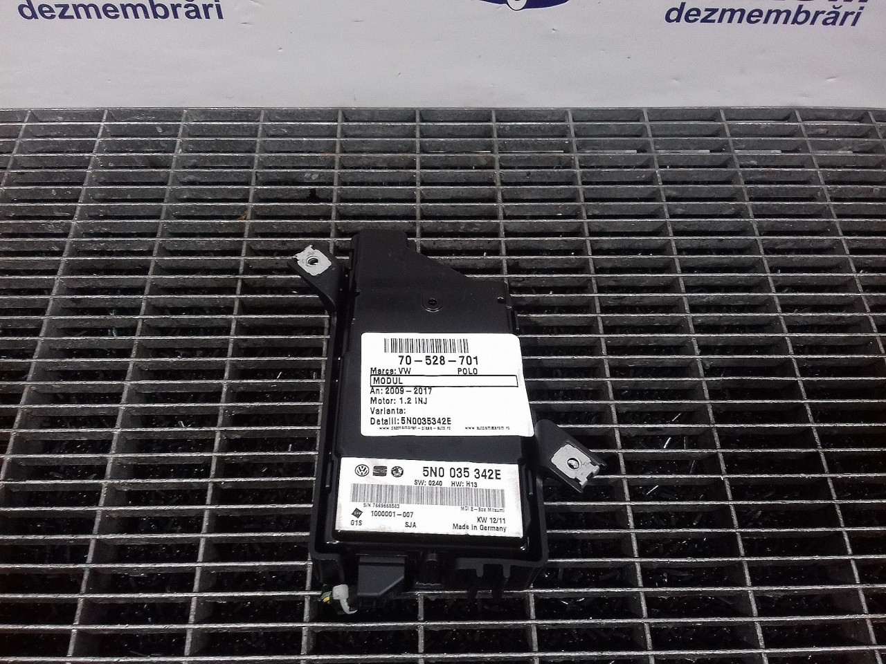 MODUL MULTIMEDIA VW POLO 1.2 INJ - (2009 2014)