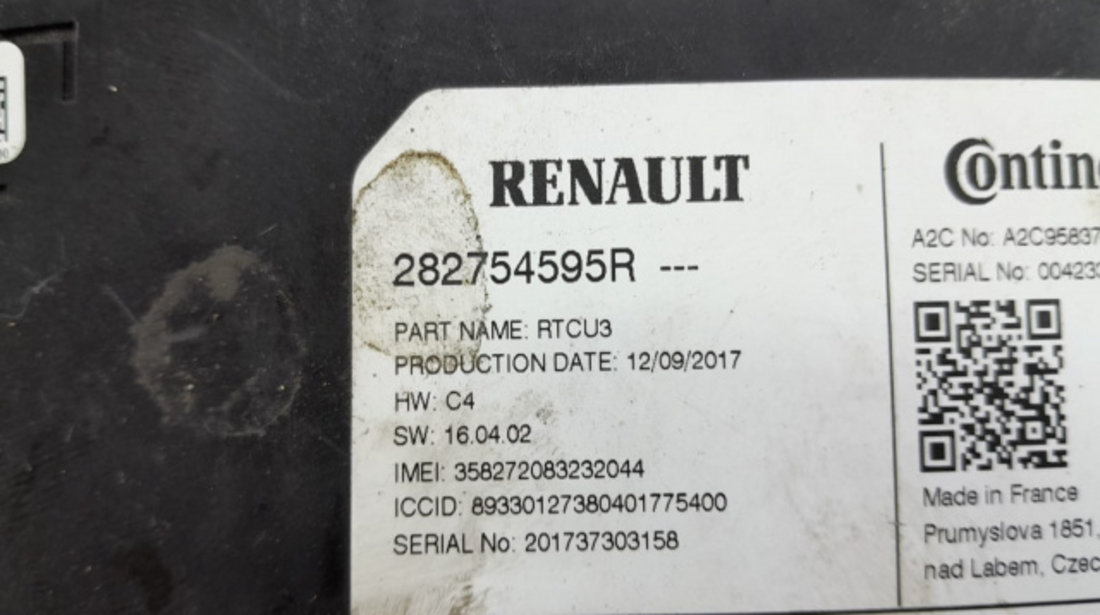 Modul navigatie 282754595r Renault Espace 5 [2015 - 2019]