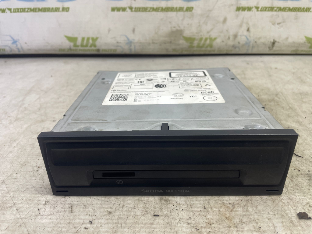Modul navigatie 5Q0035840C Skoda Octavia 3 [facelift] [2017 - 2020] 1.5 TSI DHFA