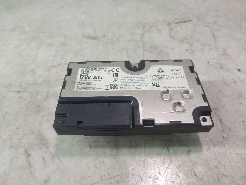 Modul navigatie 5wa035284f Volkswagen VW Golf 8 [2020 - 2024] 1.0 eTSI DLAA