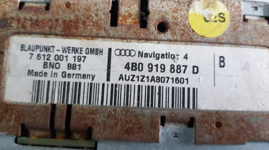 Modul navigatie Audi A3 8L cod piesa : 4B0919887D