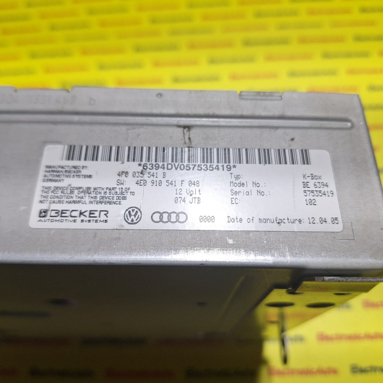 Modul Navigatie Audi A6, A7, A8, Q7, 4F0035541B, 4E0910541F048,