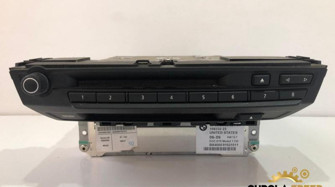 Modul navigatie ccc BMW X5 (2007-2013) [E70] 9165854