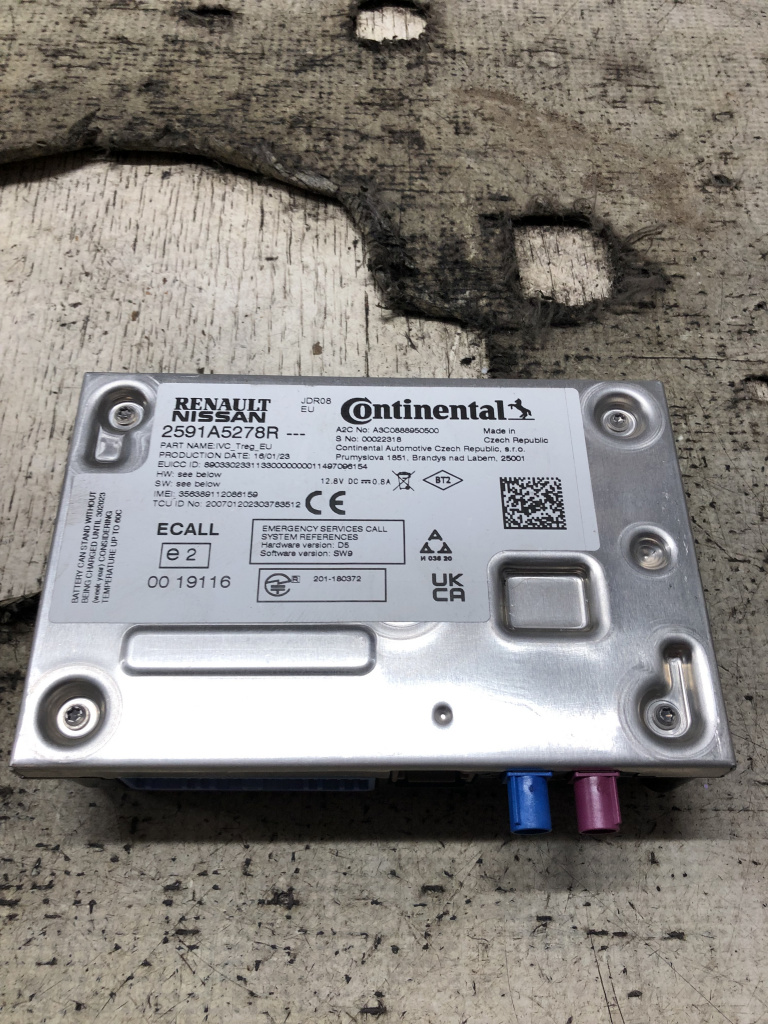 Modul navigatie Dacia Sandero 3 1.0 Benzina 2022, 2591A5278R