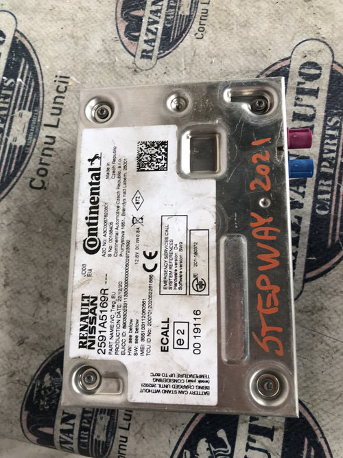 Modul navigatie Dacia Sandero 3 Stepway 2021, 2591A5169R
