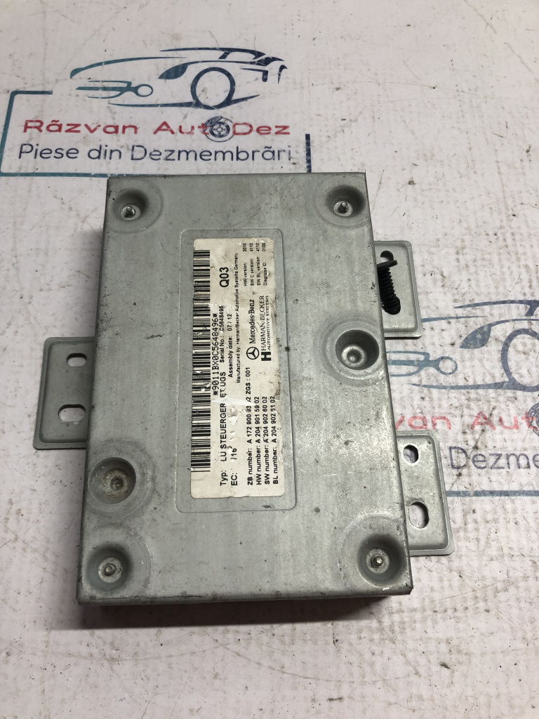 Modul navigatie Mercedes CLS 2012, A1729009302