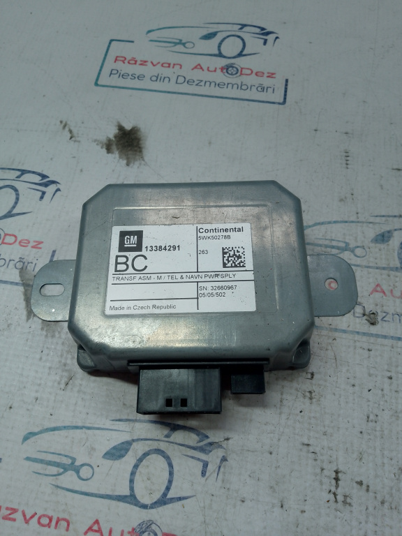 Modul navigatie Opel Astra J 2011, 13384291