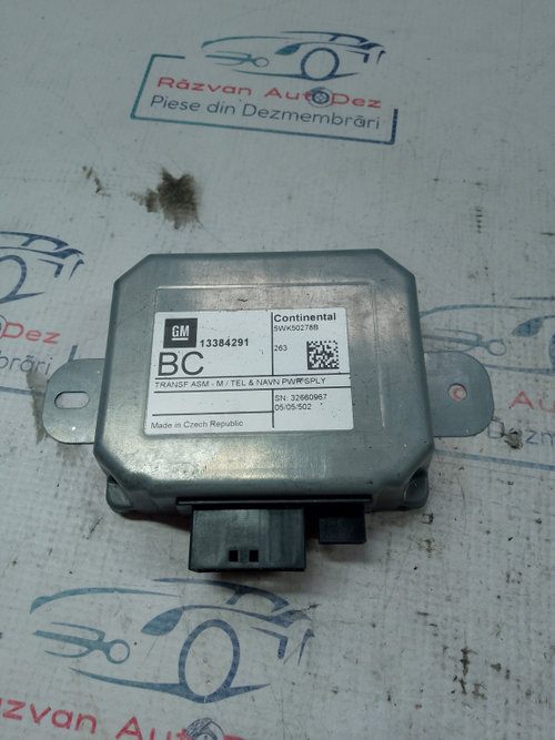 Modul navigatie Opel Astra J 2011, 13384291