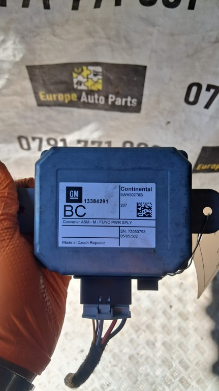 Modul navigatie Opel Corsa E 1.4 Turbo an 2017 cod 13384291