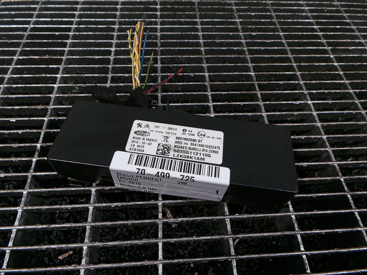 MODUL NAVIGATIE PEUGEOT 508 508 2.0 HDI - (2010 2014)