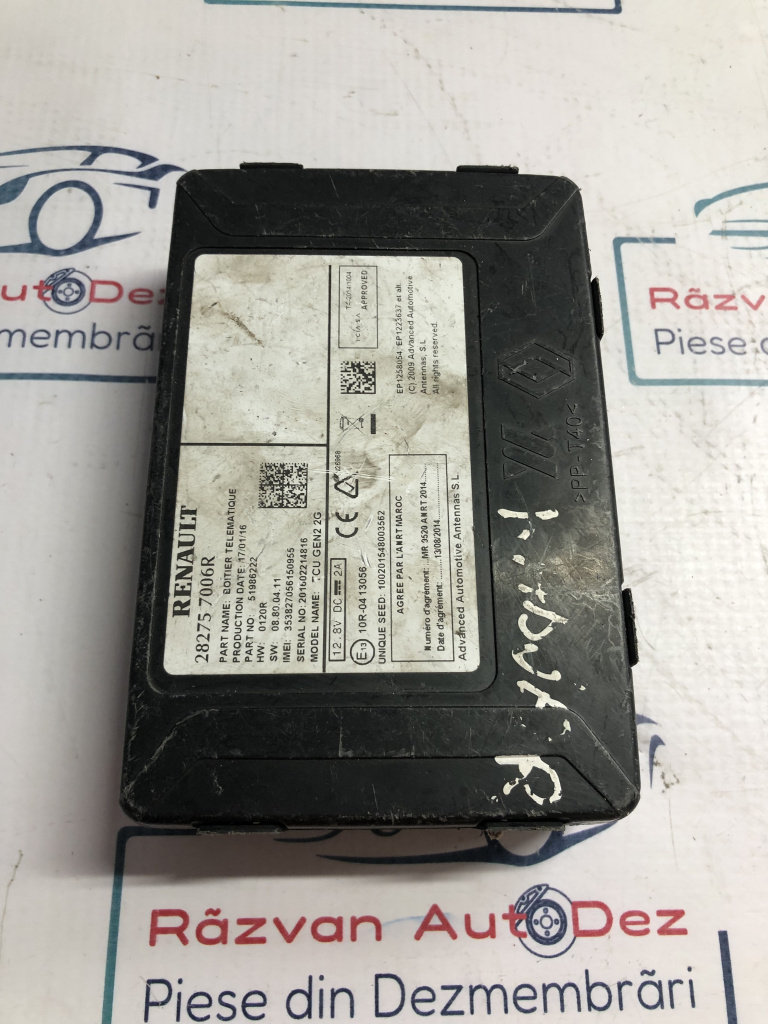 Modul navigatie Renault Kadjar 2016, 282757006R
