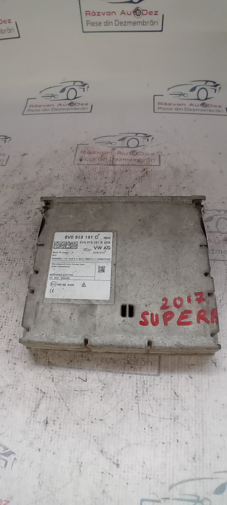 Modul navigatie Skoda Superb 3 2017, 8V0919191C