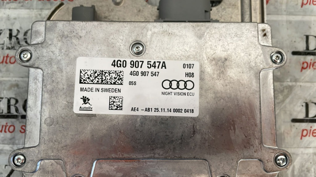 Modul Night Vision Audi A6 C7 Avant Quattro cod: 4G0907547A