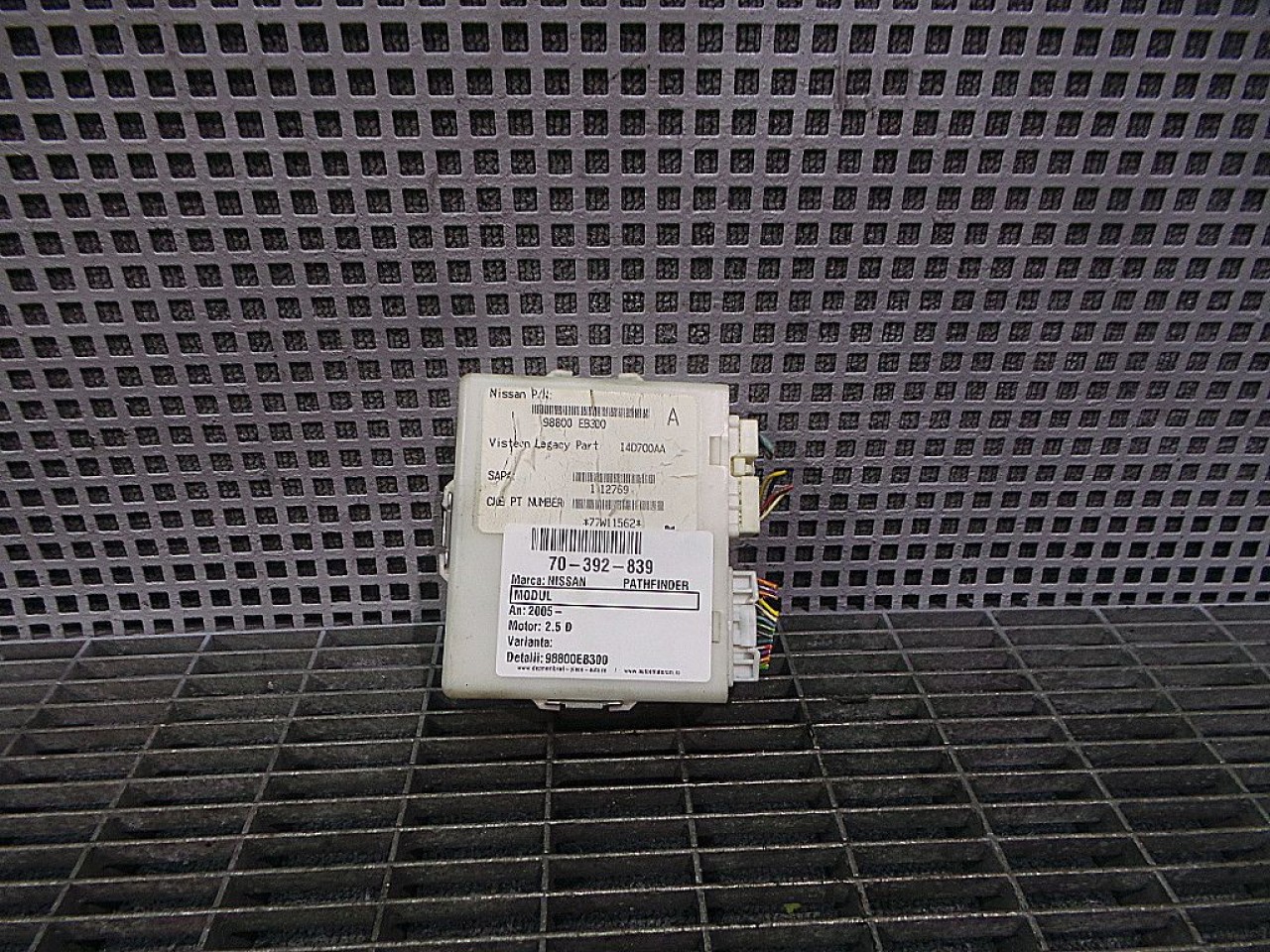 MODUL NISSAN PATHFINDER PATHFINDER 2.5 D - (2005 2010)