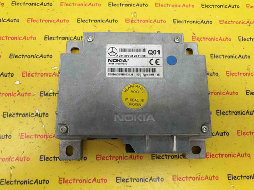 Modul NOKIA Hands Free Mercedes E-Klasse W211, A211870382681 [06]
