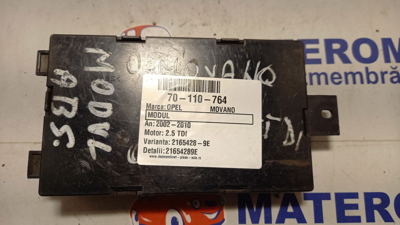 MODUL OPEL MOVANO 2.5 TDI - (2003 2010)