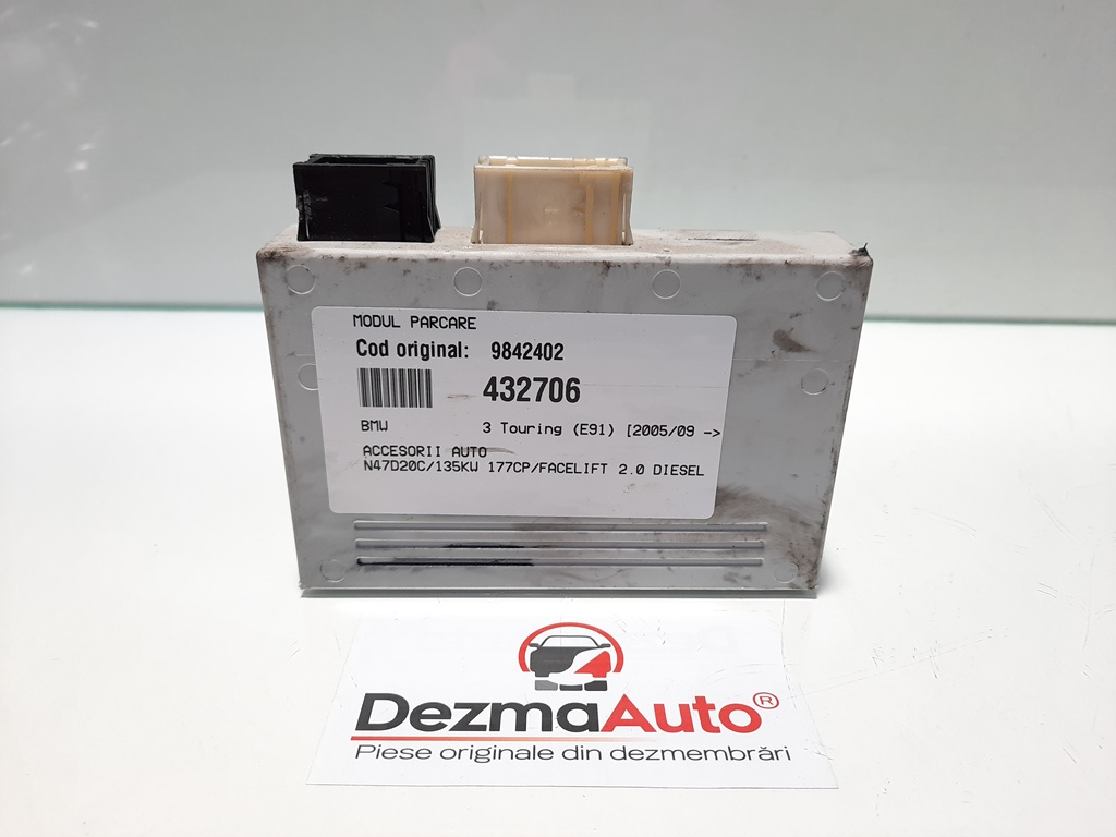 Modul parcare, Bmw 3 (E90) [Fabr 2005-2011] 9842402