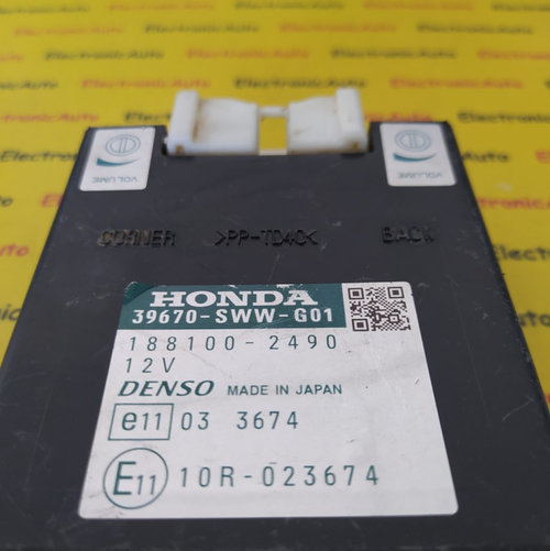 Modul Parcare Honda CR V, 39670SWWG01, 1881002490