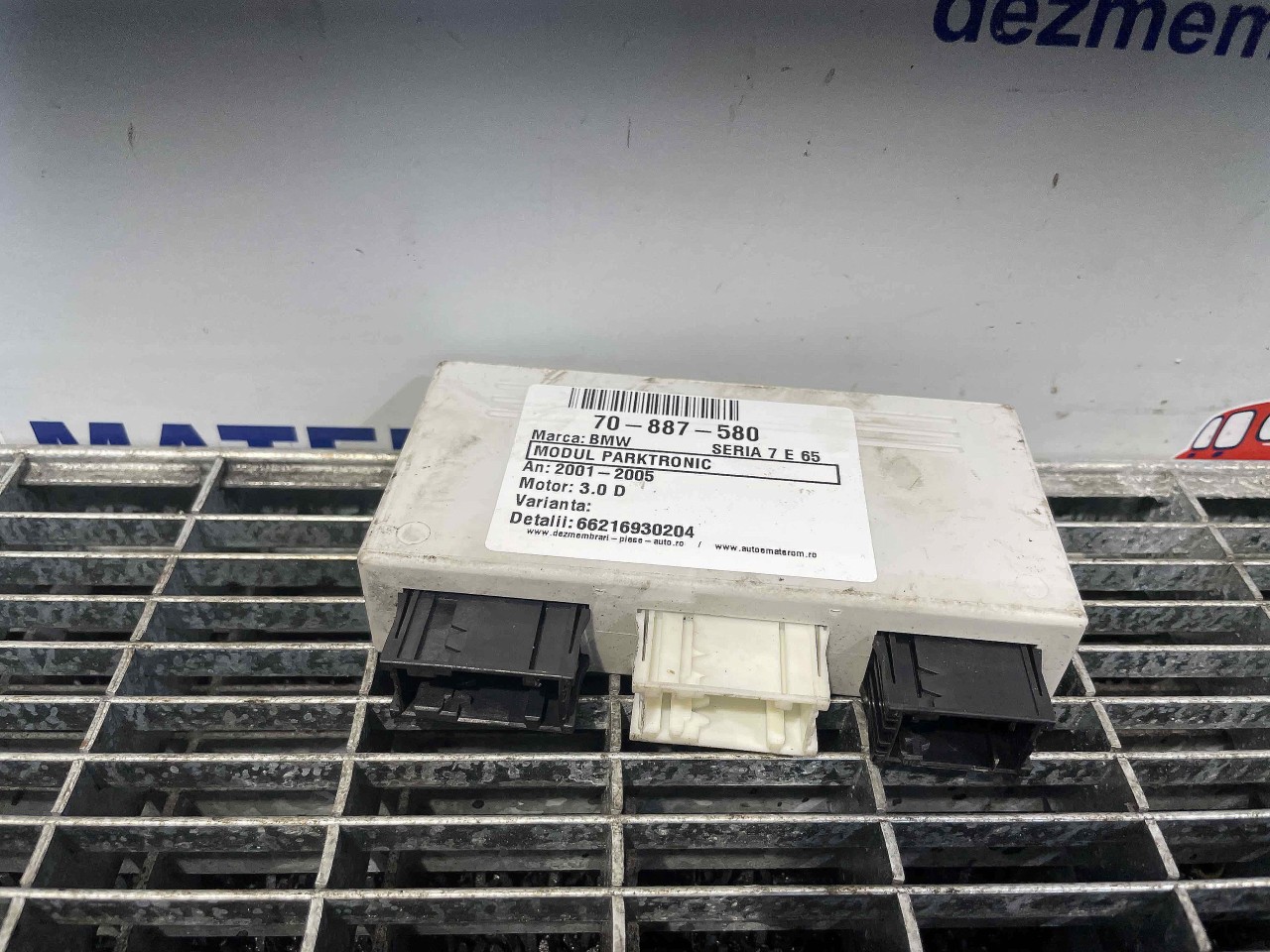 MODUL PARKTRONIC BMW SERIA 7 E 65 3.0 D - (2001 2005)