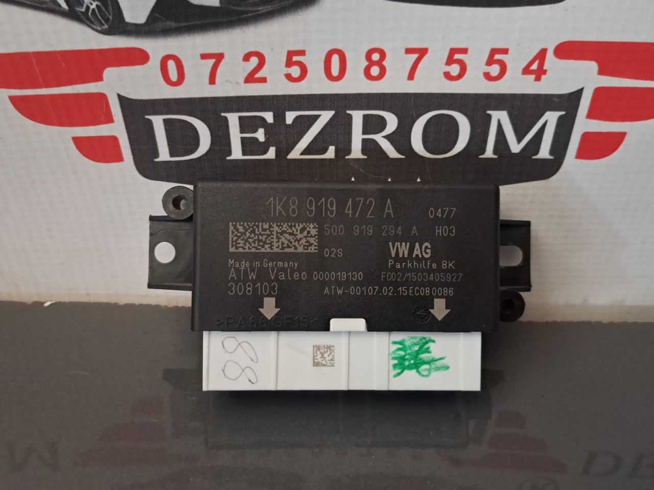 Modul PDC 1K8919472A VW Golf VI Cabrio (517) 2.0 R 265 cai