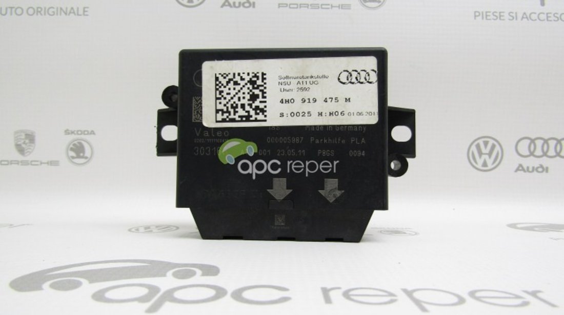 Modul PDC / Calculator senzori parcare Audi A6 C7 4G/ A7 4G - Cod: 4H0919475M