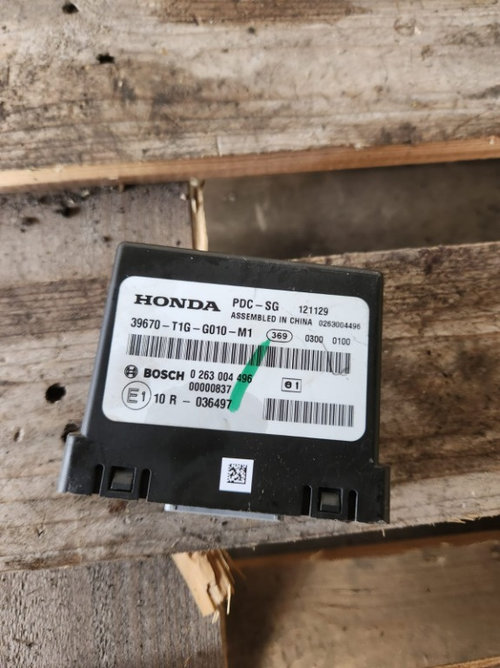 Modul PDC Honda CR-V 2012 2013 2014 2015 cod 39670-T1G-G010-M1 / 0263004496